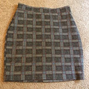 Plaid skirt